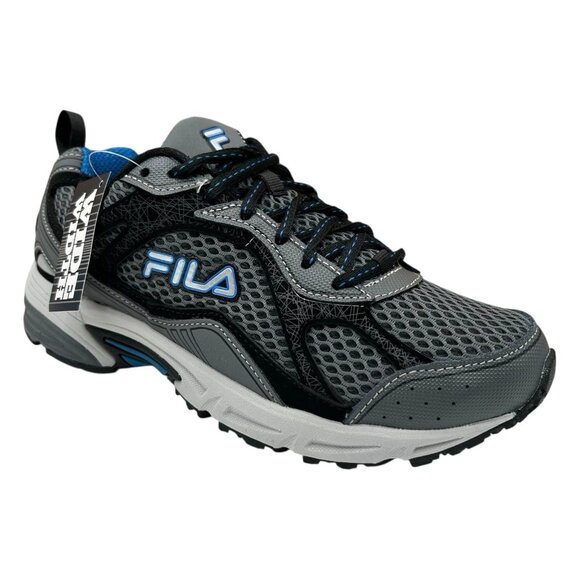 FILA Men\'s Running Sneakers Size 7 Extra Wide Gray-Black Breathable Cushioned main image 11